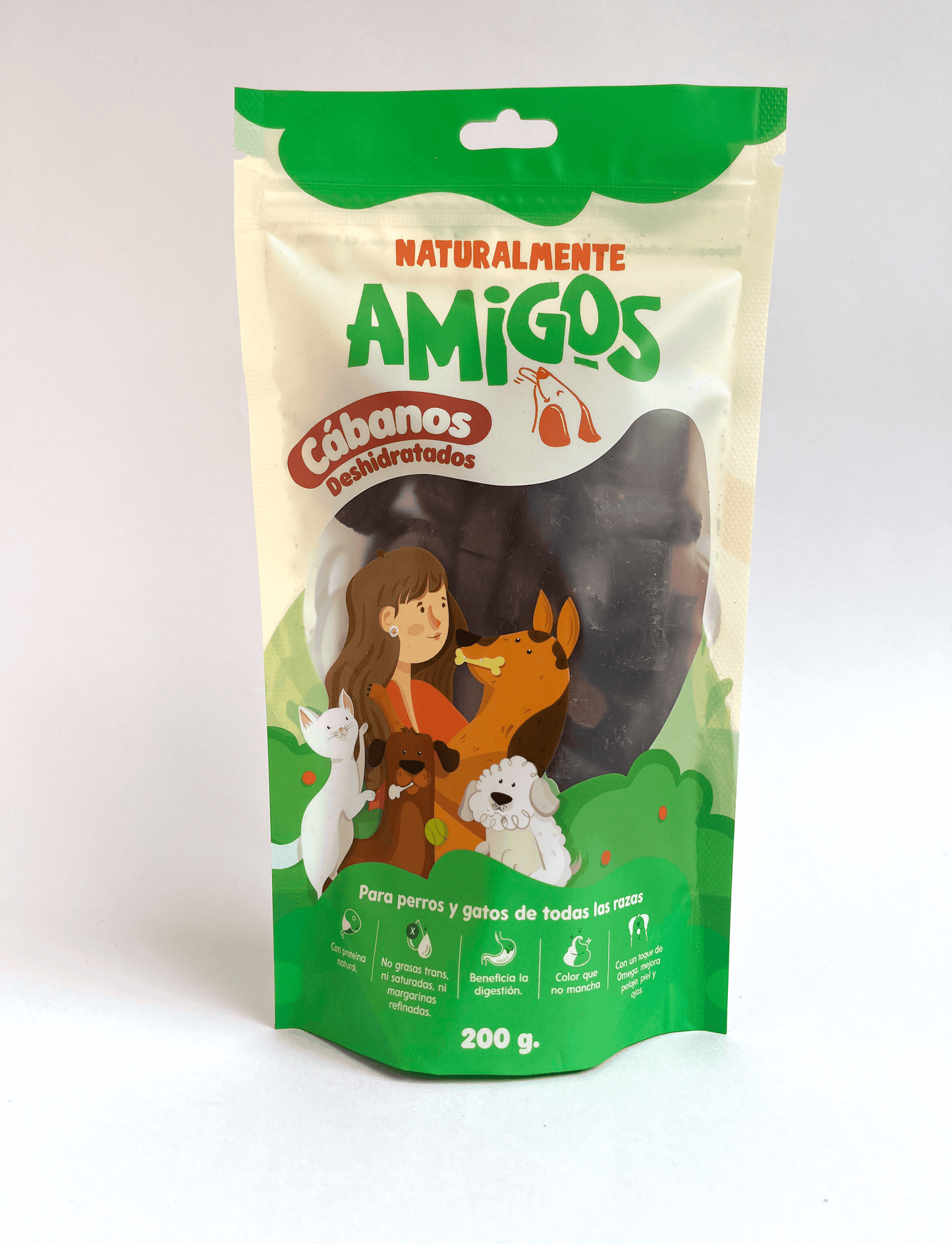 Cabanos Deshidratados de Cerdo para Perros | Snack Natural con Proteína de Alta Calidad
