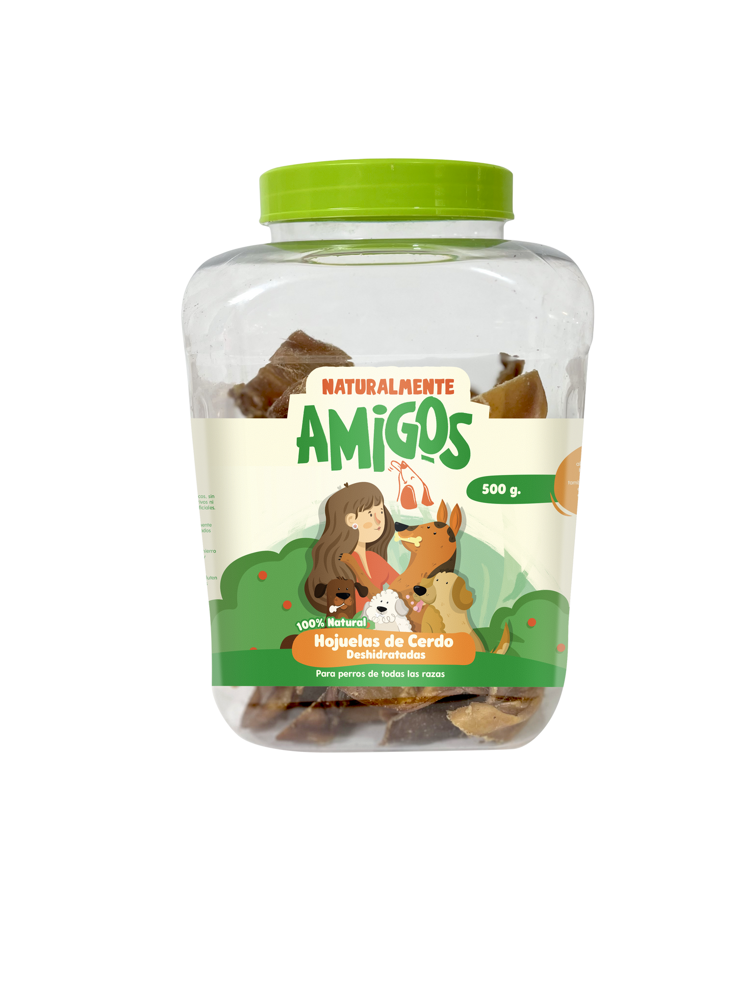 Hojuelas de Cerdo Deshidratadas para Perros | Snack Natural, Crujiente y Rico en Proteína