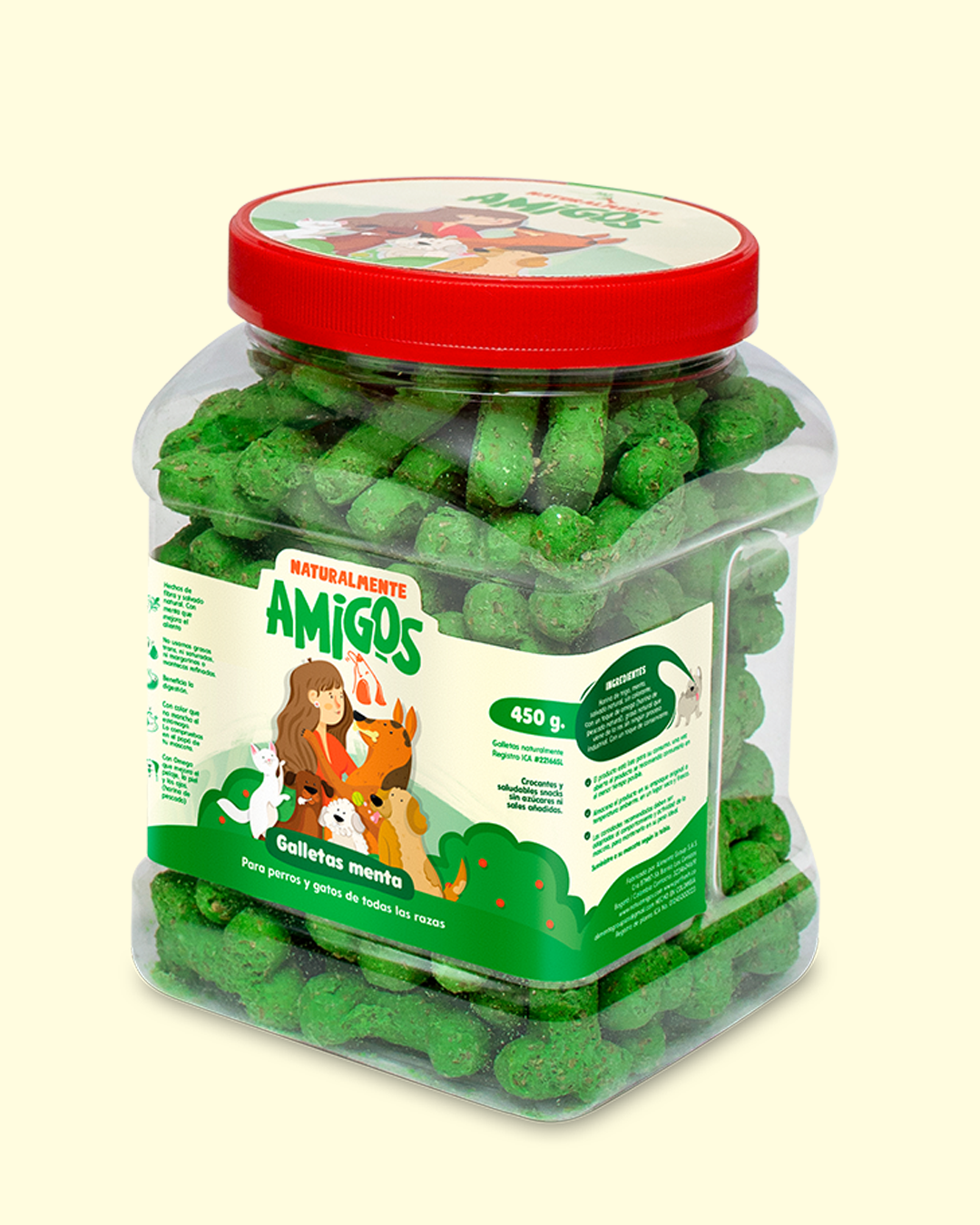Galletas de Menta para Perros | Snack Natural para el Mal Aliento