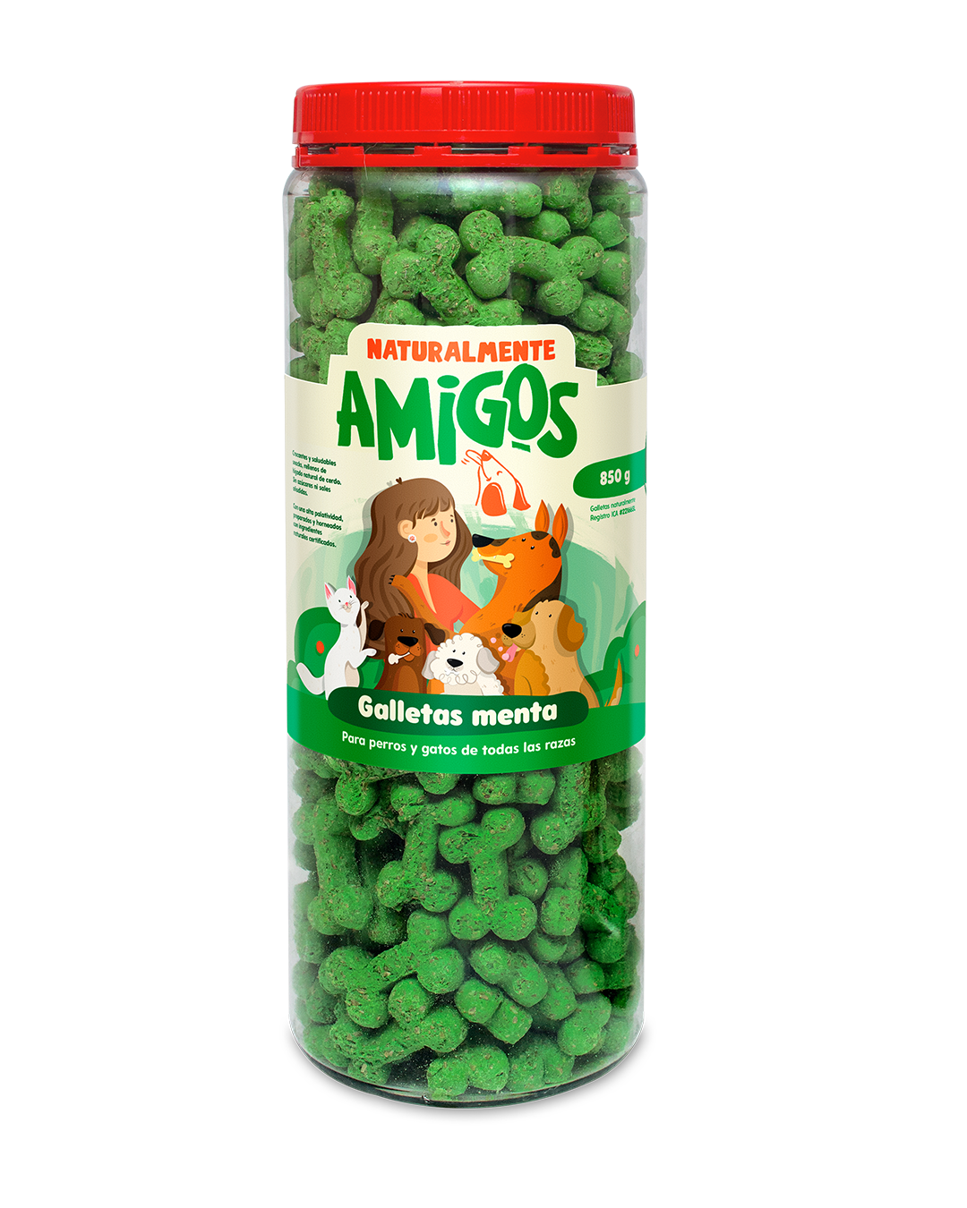 Galletas de Menta para Perros | Snack Natural para el Mal Aliento