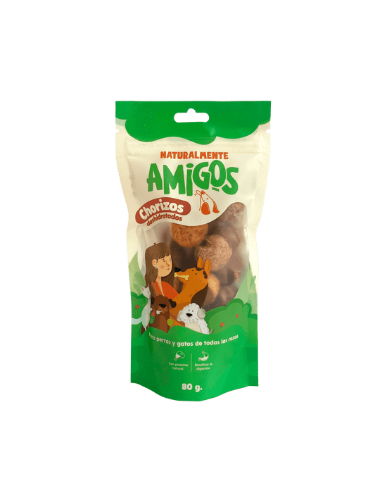 Chorizos Deshidratados para Perros | Snacks Naturales y Sabrosos