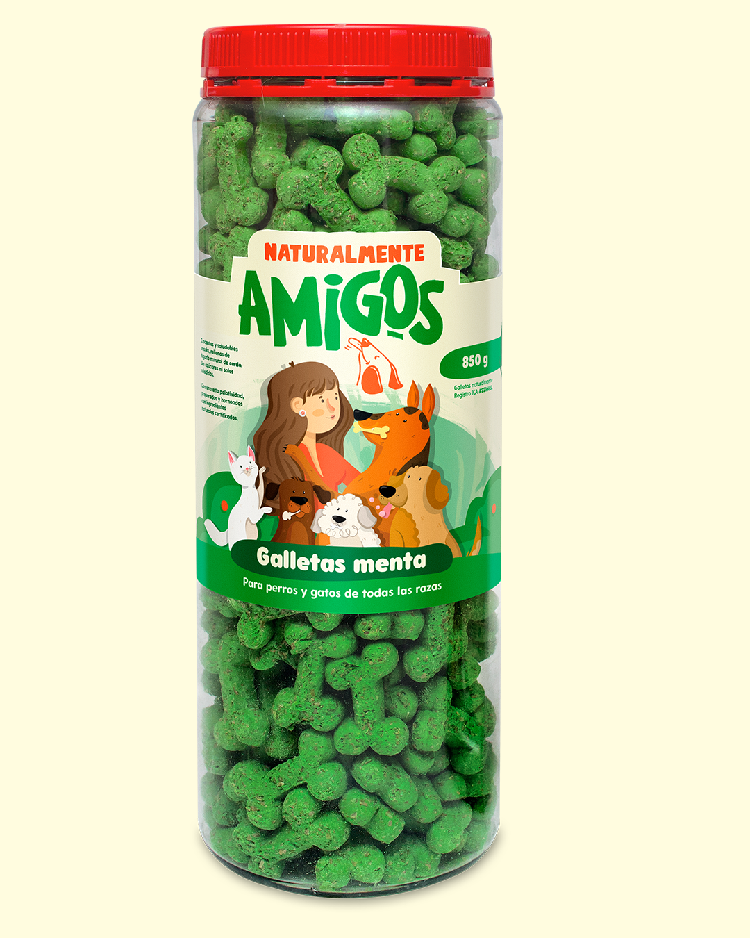Galletas de Menta para Perros | Snack Natural para el Mal Aliento