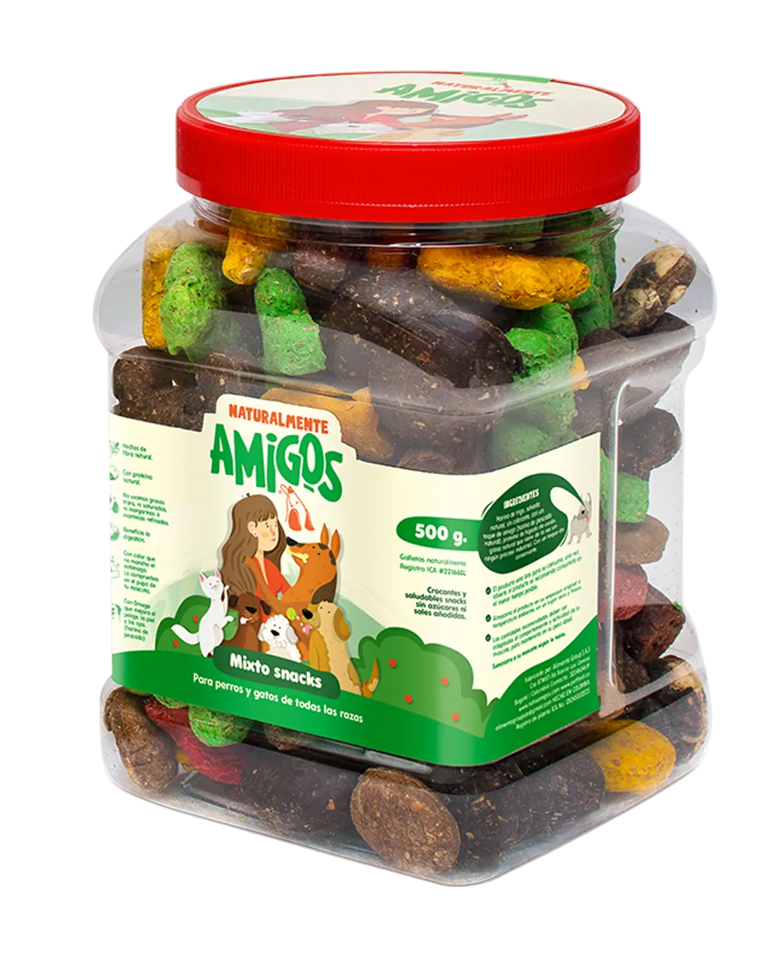 Mix de Snacks Naturales para Perros | Proteína, Fibra y Sabor en un Solo Pack