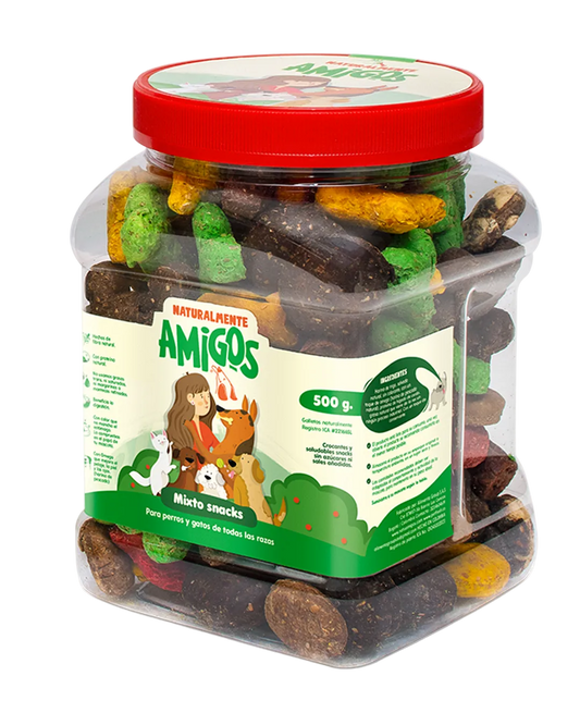 Mix de Snacks Naturales para Perros | Proteína, Fibra y Sabor en un Solo Pack
