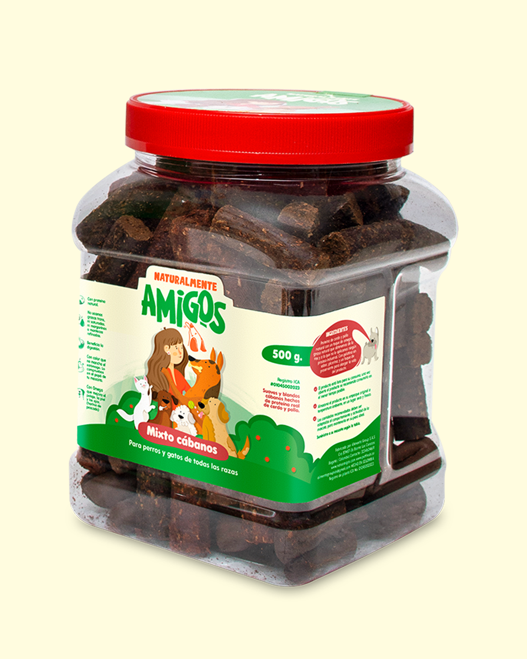 Mix de Cabanos de Proteína Natural | Proteína de Cerdo y Pollo