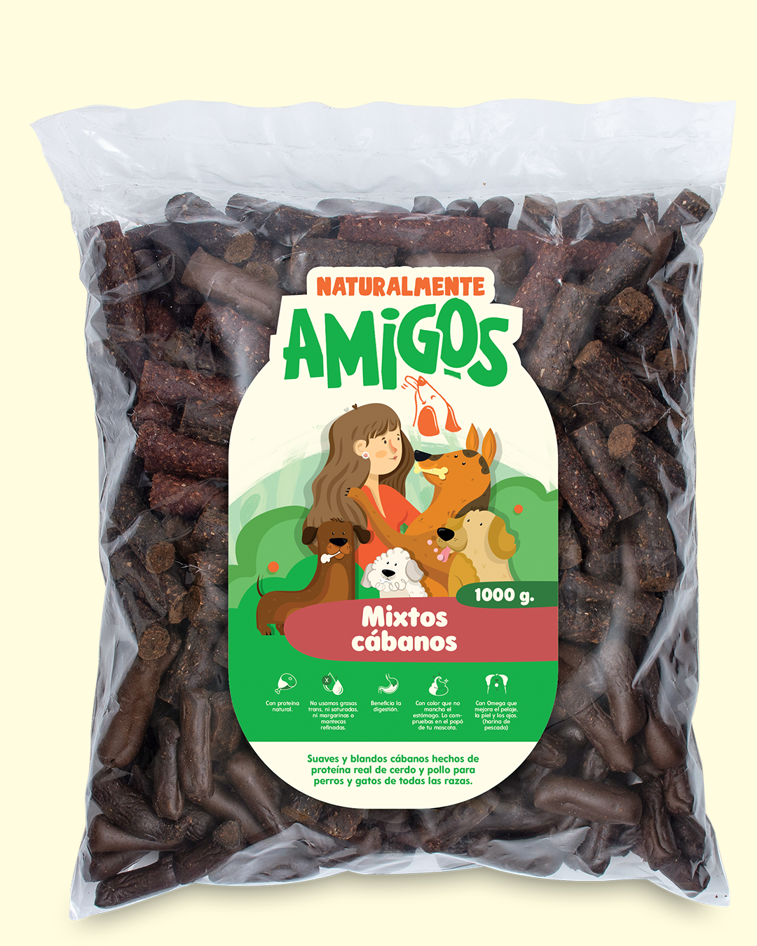 Mix de Cabanos de Proteína Natural | Proteína de Cerdo y Pollo