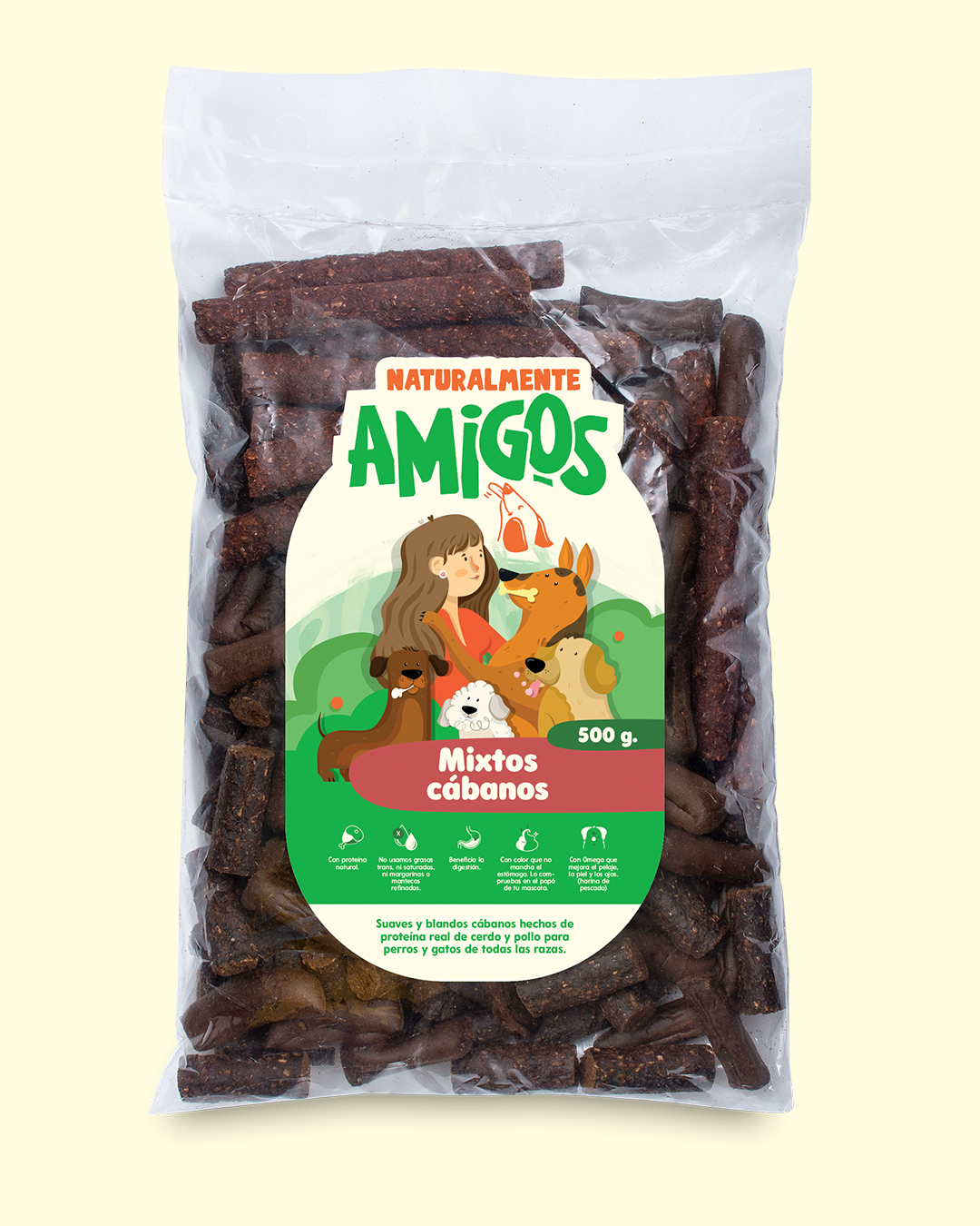 Mix de Cabanos de Proteína Natural | Proteína de Cerdo y Pollo
