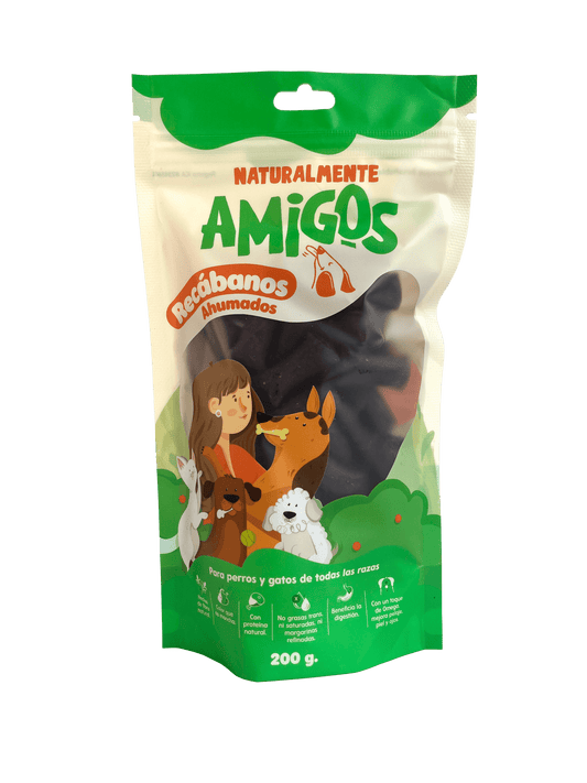 Recabanos Ahumados y Blandos para Perros | Snack Natural con Proteína y Fibra