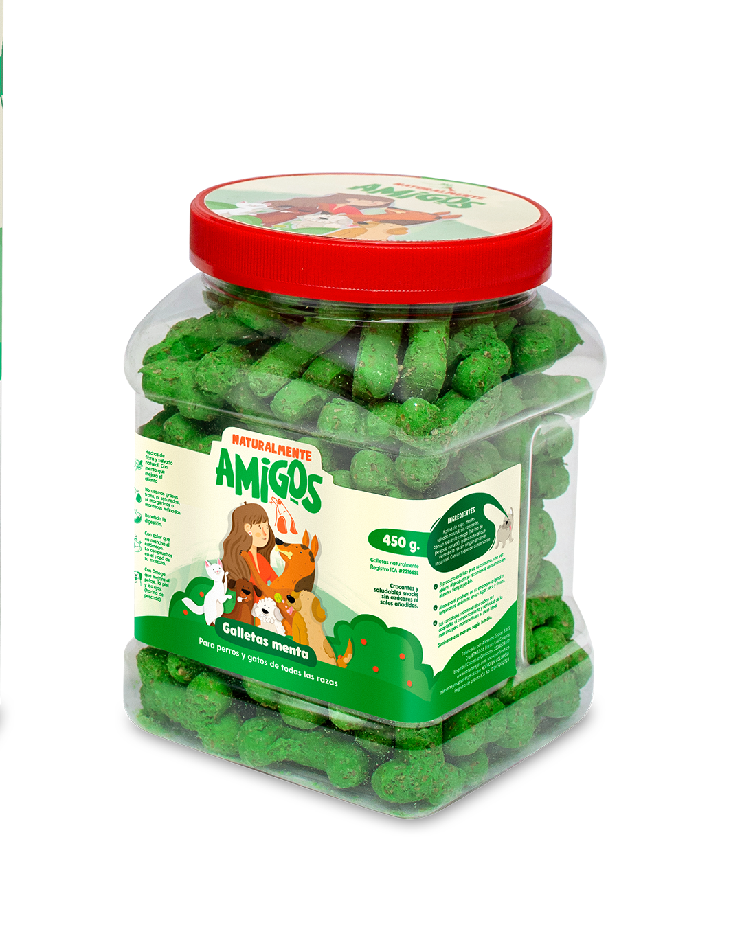 Galletas de Menta para Perros | Snack Natural para el Mal Aliento