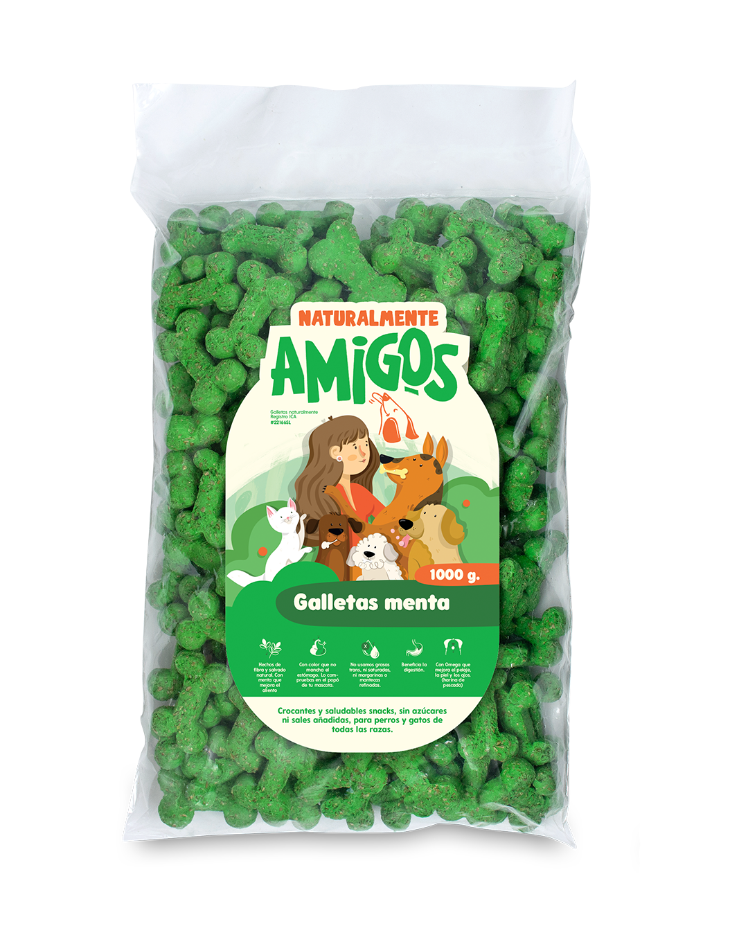 Galletas de Menta para Perros | Snack Natural para el Mal Aliento
